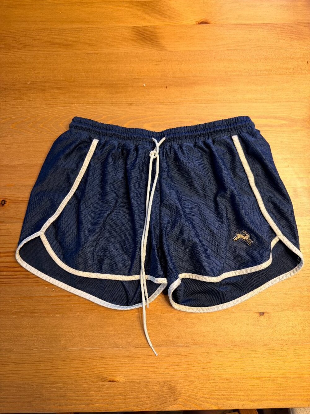 Tracksmith Van Cortland navy women's shorts size M